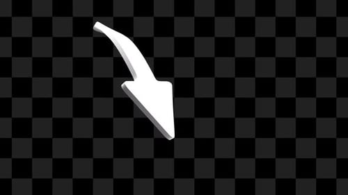 Flexible White Arrows