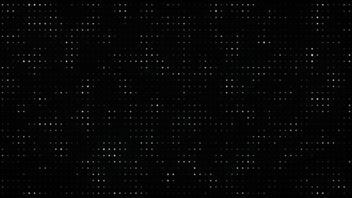 Digital Dot Grid Animation Loop Background