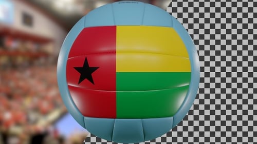 Volleyball Spinning Guinea Bissau | UHD | 60fps