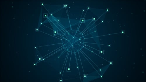 Fondo Network Plexus Aqua