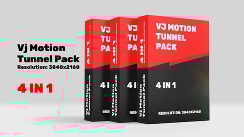 VJ Motion Graphics Pack 4 in 1: Your Key to Stunning Visuals