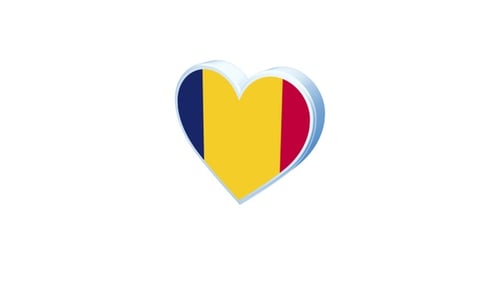 Chad Flagge in Herzform
