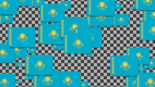 Emojii Kazakhstan Transition | UHD | 60fps