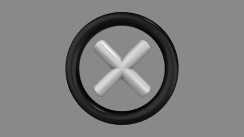 Icono incorrecto de Supers Black White Fail Land X Treasure Position Area Bad Cancel Mark 5 Dilarang Larangan