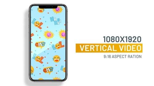 Animated Emoji and Text Pattern for Social Media