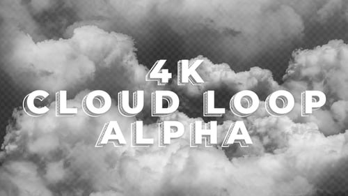 Cloud Loop mit Alphakanal