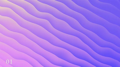 Seamless Looping Abstract Wavy Lines Animated Background