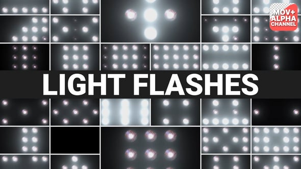 Light Flashes | Motion Graphics, Overlays Motion Graphics ft. light ...