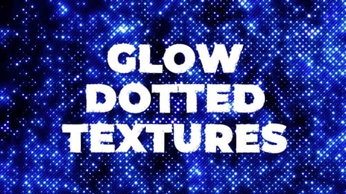 Leuchtende gepunktete Texturen
