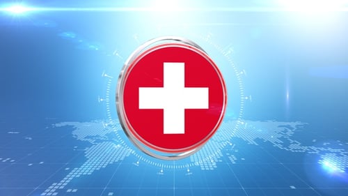 Broadcast Style Circular Emblem Reveal