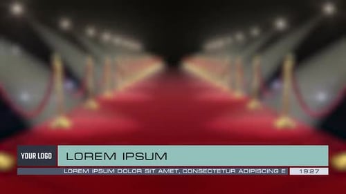 Modern Lower Third Title Bar Animation