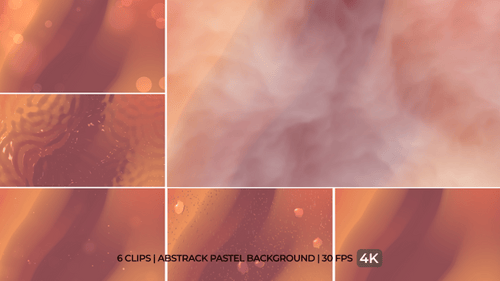 Fluid Abstract Pastel Backgrounds Motion Loops Collection