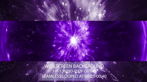 Partículas roxas de moda