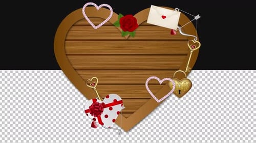 Happy Valentines Day | Alpha Channel