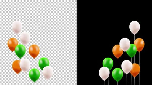 Animation du jour de l'indépendance de l'Inde V2
