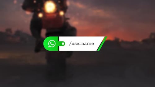 Whatsapp Lower Third 4 K Alpha Channel Without Text