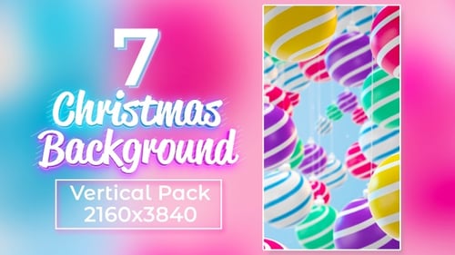 Christmas Vertical 4K Backgrounds