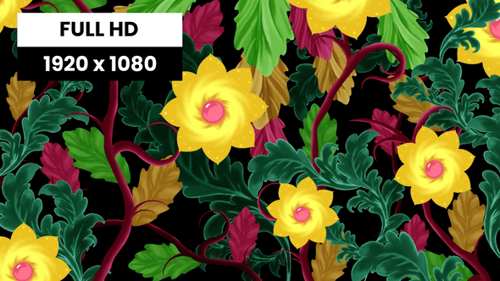 Autumn Nature Plant 01 VJ Loop