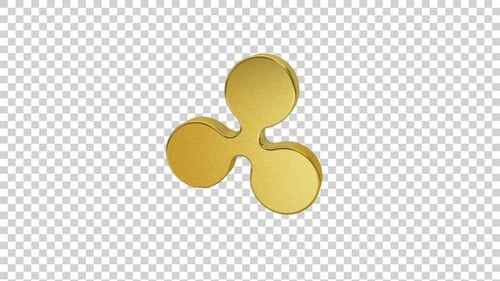 Goldenes Ripple-Symbol
