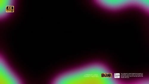 Neon Harmony Bewegungshintergrund mit Farbverlauf