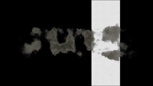 Clouds Alpha Background V.2