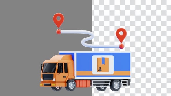 3D Animation of Efficient Distribution According to Location | Alpha ...