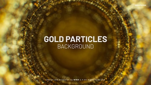 Hintergrund mit Goldpartikeln