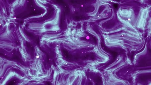 Purple Abstract Background With White And Blue Dots