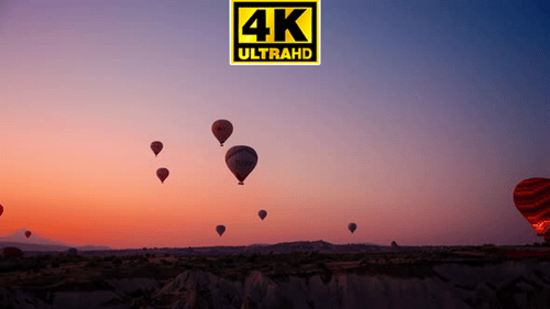 Hot Air Balloons at Sunrise