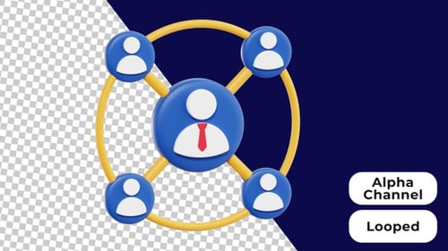 3D Animated Affiliate Marketing | Alpha Channel