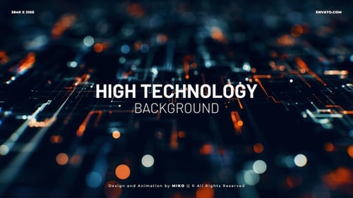 Futuristic Digital Network Lines Data Flow Background Animation