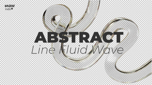 Winding 3D Glass Path Animation