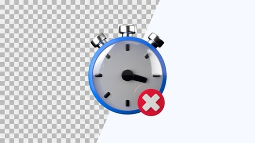 Timeout 3D-Animation | Alphakanal