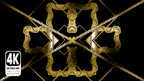 Abstract Ethnic Art Deco 01 4K