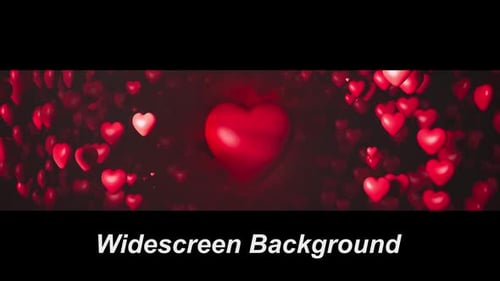 Hearts Widescreen-Hintergrund