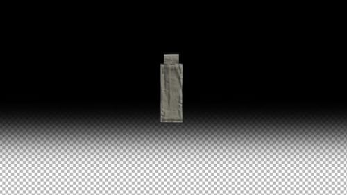 Canal alpha d'animation en boucle de grenade 3D