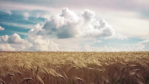 Wheat Field Background Pack