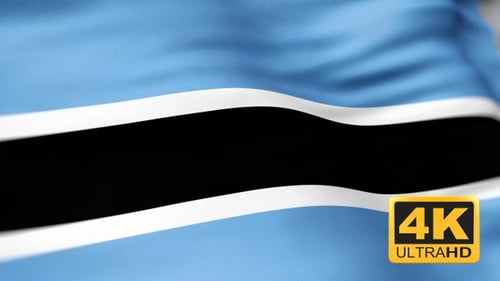 Realistic 3D Flag Waving Seamless Loop Background