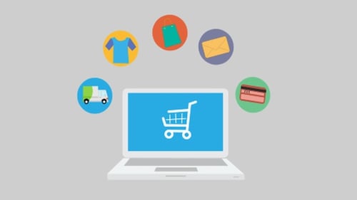 Animationsvideo zum Online-Shopping