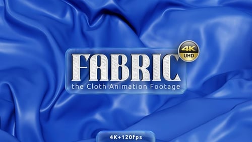 4K Flowing Fabric Animation - 120FPS Background #12