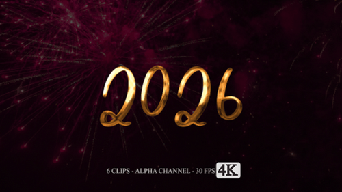 Golden Liquid 2026 Script Text Reveal