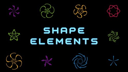 Shape Elements Pack | Motion Graphics