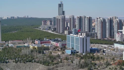 8K TRT Turkey National State Television Building
