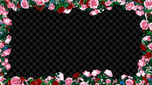Roses Frame