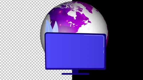 World Television Day Alpha Channel 1080p