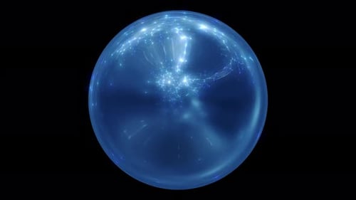Aqua Blue Sphere