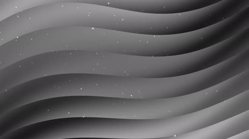 Fondo curvo gris en capas con blanco