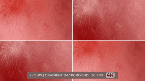 Abstract Fluid Red Liquid Wavy Background Animation