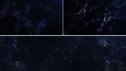 Paquete de fondo de partículas oscuras