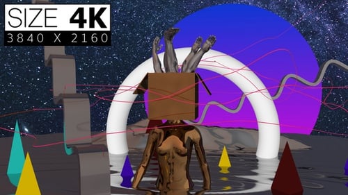 Desire Psychedelic Background